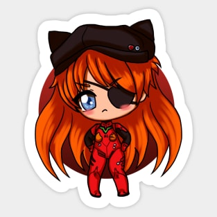 Asuka kawaii Sticker